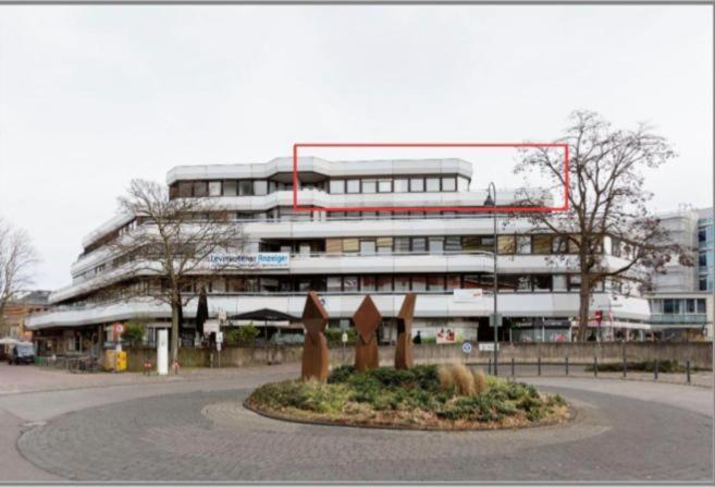Im Herzen Von Wiesdorf- Blick Auf Das Bayer-Kreuz -Appartement Mit 2 Schlafzimmern-Fuer 3 Personen -Zentral Gelegen - Friedrich Ebert Platz 5A , 4Te Etage - Dachterrasse Und Sauna - Kaution Pflicht - Leverkusen Exteriér fotografie